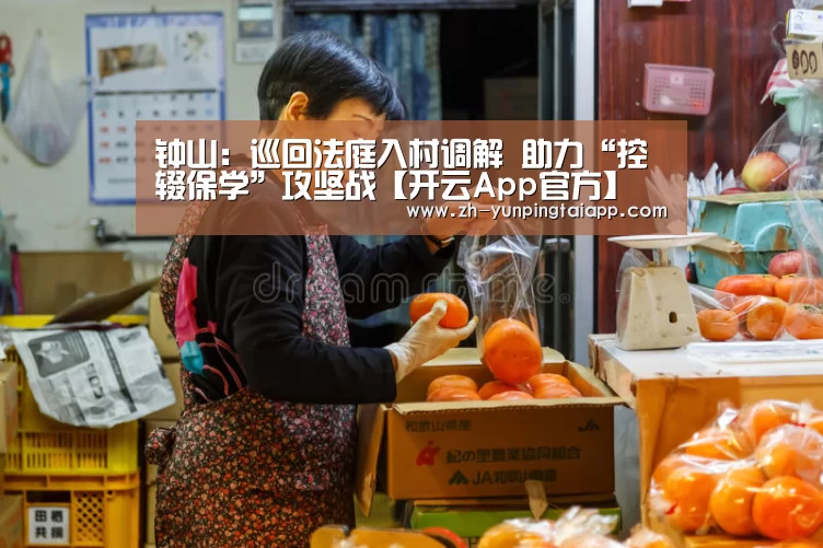 钟山:巡回法庭入村调解 助力“控辍保学”攻坚战【开云App官方】(图1) 开云App官方